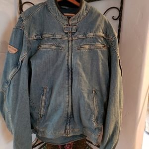 Denim Motorcycle jacket